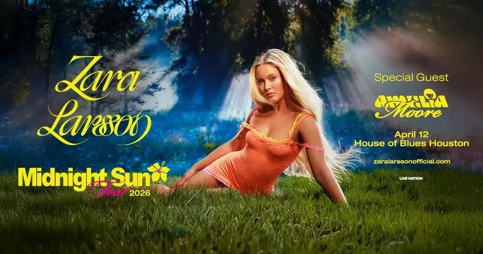 Zara Larsson: Midnight Sun Tour 2026
