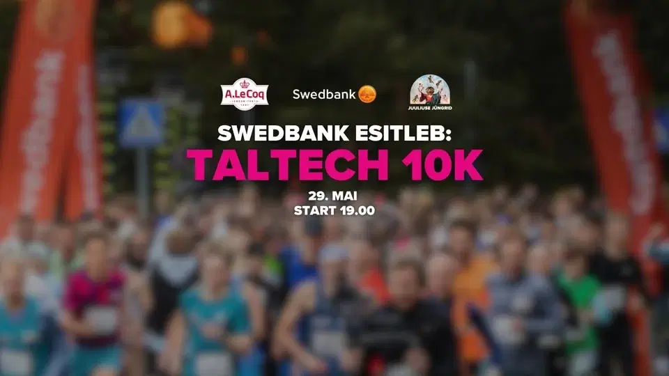 Swedbank esitleb: TalTechi 10km jooks / Swedbank presents: TalTech 10k run