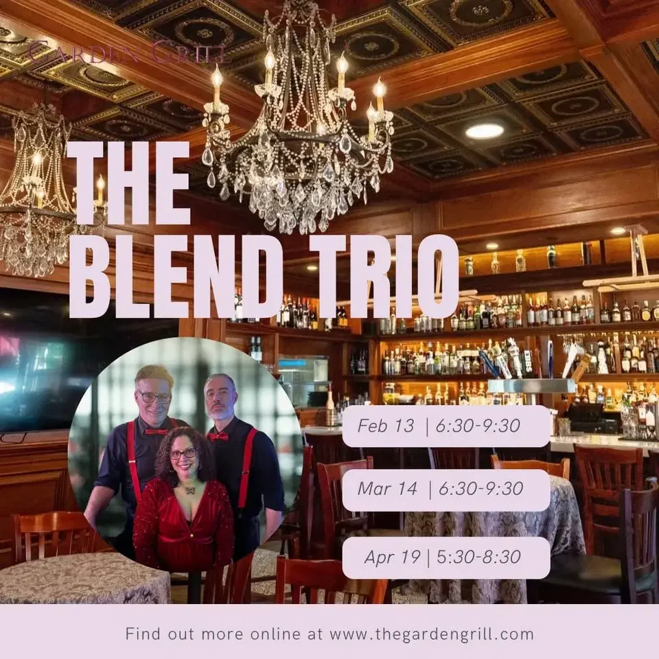 The Blend Trio Return to Garden Grill