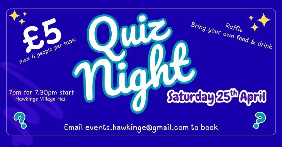 Quiz Night: Hawkinge Community Events