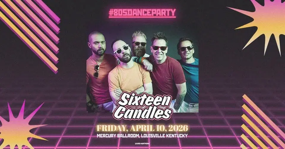Sixteen Candles: The Ultimate 80's Tribute at MERCURY BALLROOM