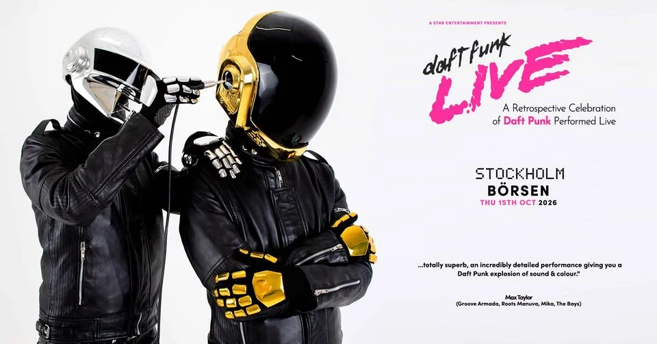 DAFT FUNK LIVE | Stockholm