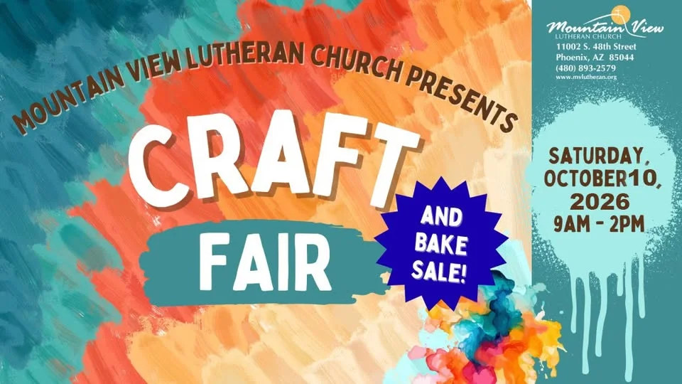 Craft /Vendor Bake Sale