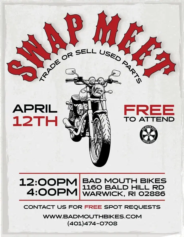 Bad Mouth Bikes 2nd Annual Swap Meet