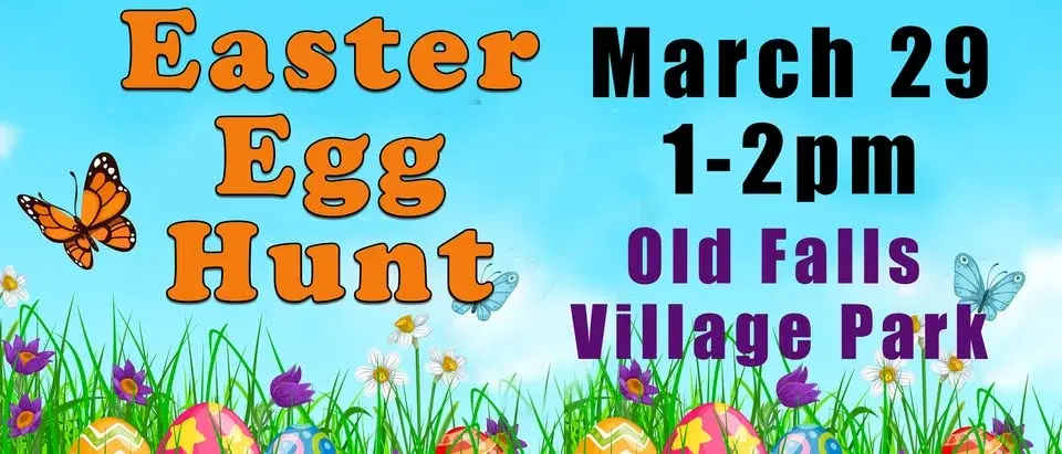 Easter Egg Hunt at Old Falls Village Park