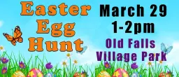Easter Egg Hunt at Old Falls Village Park