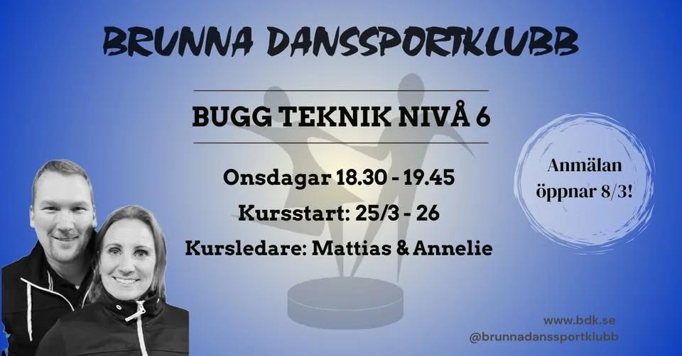 Bugg teknik nivå 6