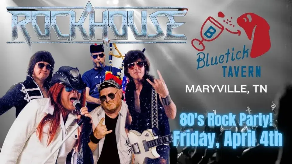 Bluetick Tavern presents: RockHouse! 80's Rock Tribute from Columbus, OH!