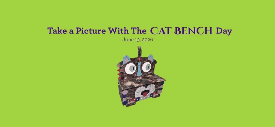 Take a Picture with the Cat Bench Day