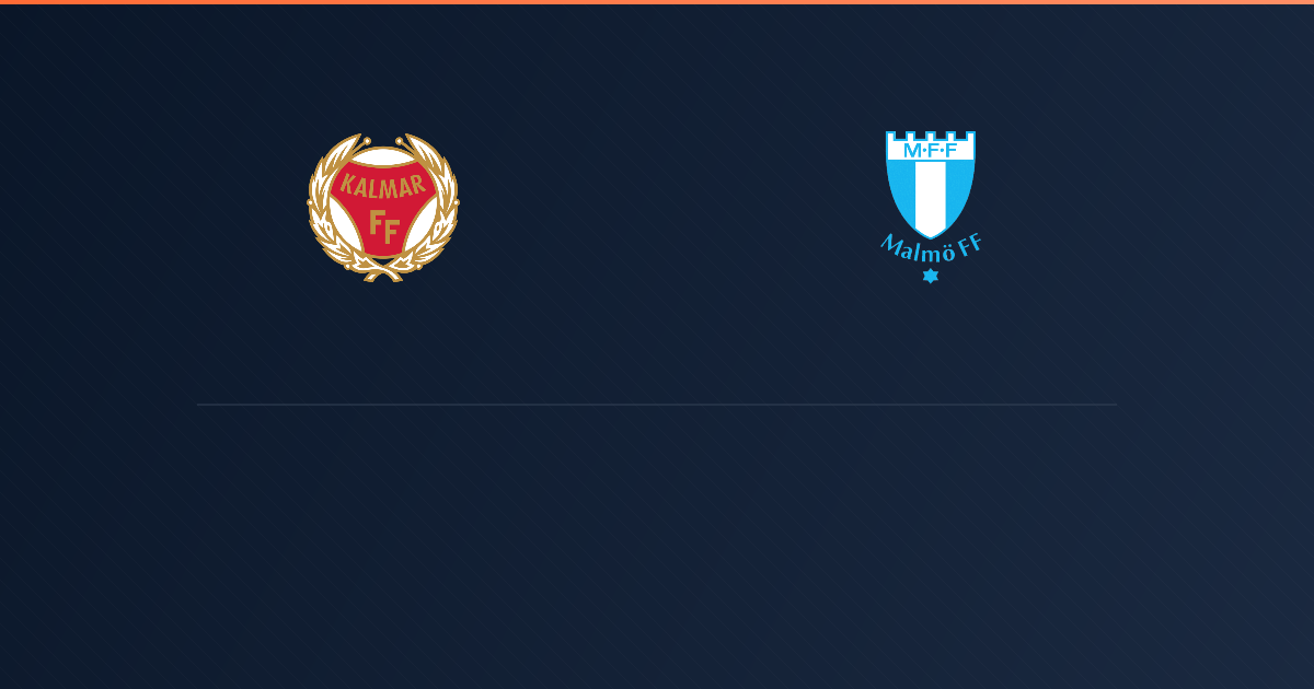 Kalmar vs Malmo FF