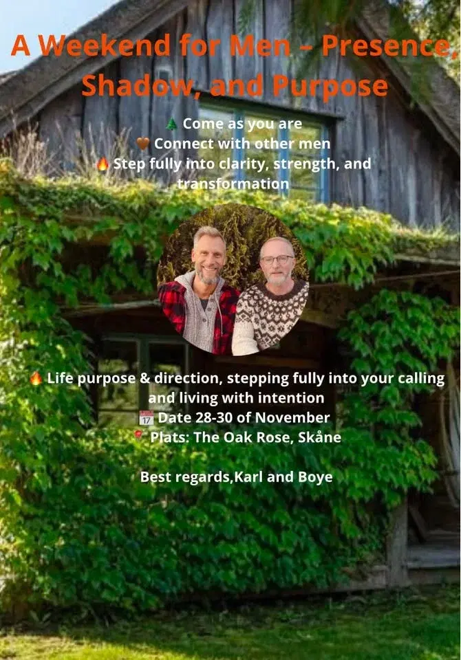 🔥A Weekend for Men – Presence, Shadow, and Purpose🔥