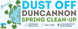 Dust Off Duncannon- Spring Clean-up