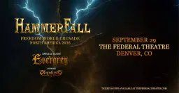 Hammerfall with Evergrey and Elvenking