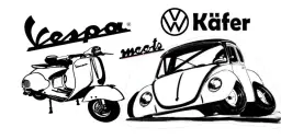 Vespa meets VW-Käfer
