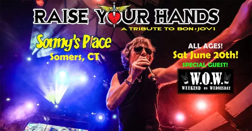 Bon Jovi Night at Sonny’s Place! ALL AGES w/Special Guest W.O.W!