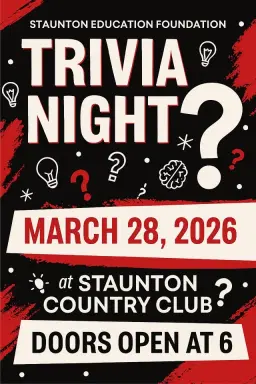 Staunton Education Foundation Trivia Night