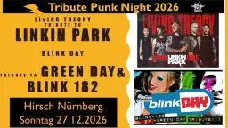 Punk Night mit Tribute to Linkin Park,Green Day and Blink 182