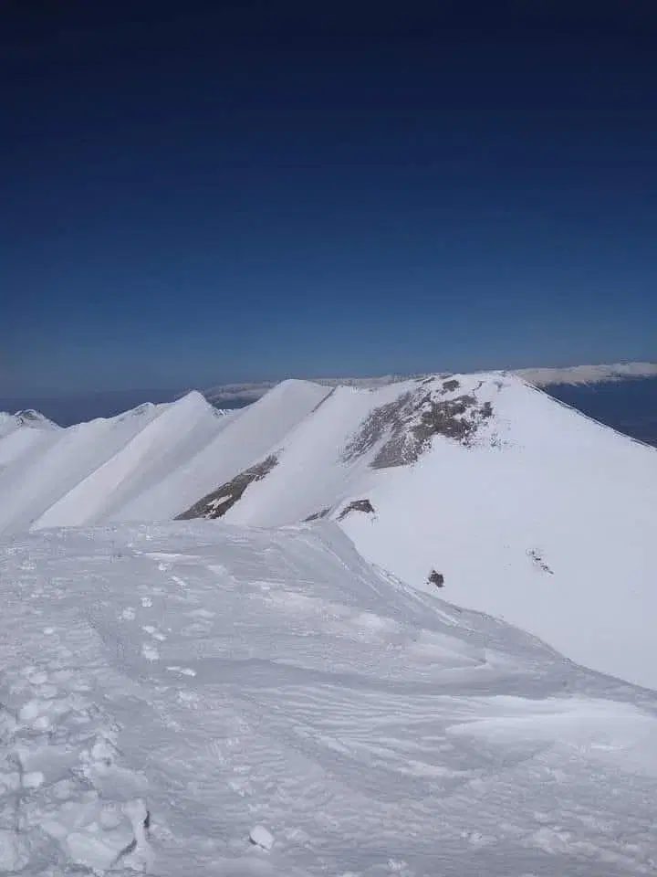 Зимно " Ел Тепе " - връх Вихрен