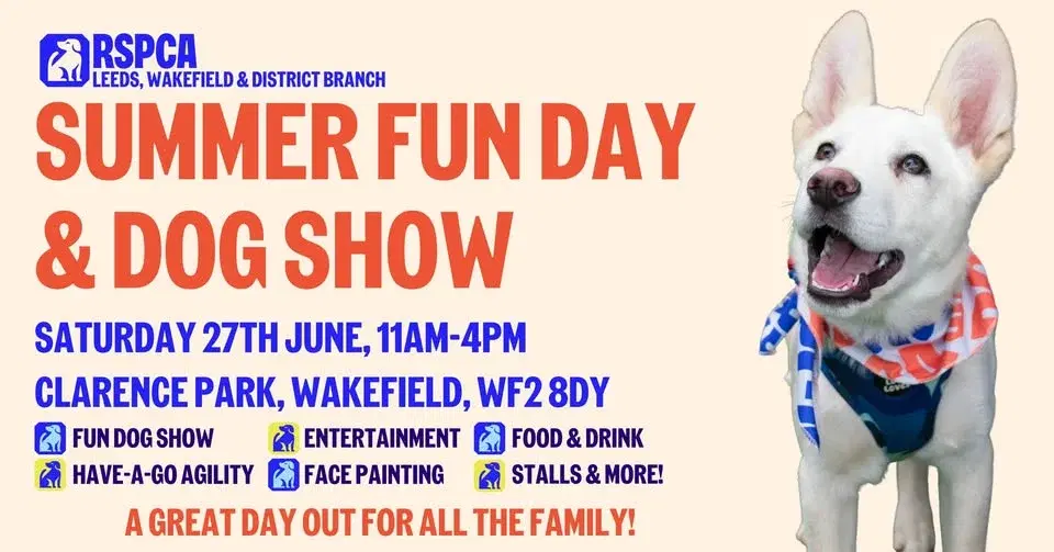 Summer Fun Day & Dog Show - Clarence Park, Wakefield, WF2 8DY - Saturday 27th June 2026