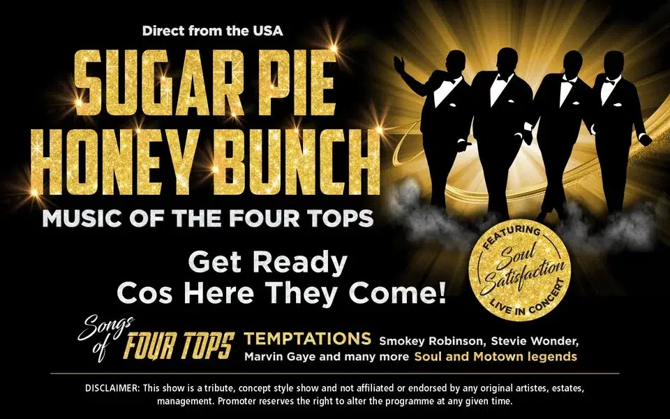 Sugar Pie Honey Bunch - Music of the Four Tops