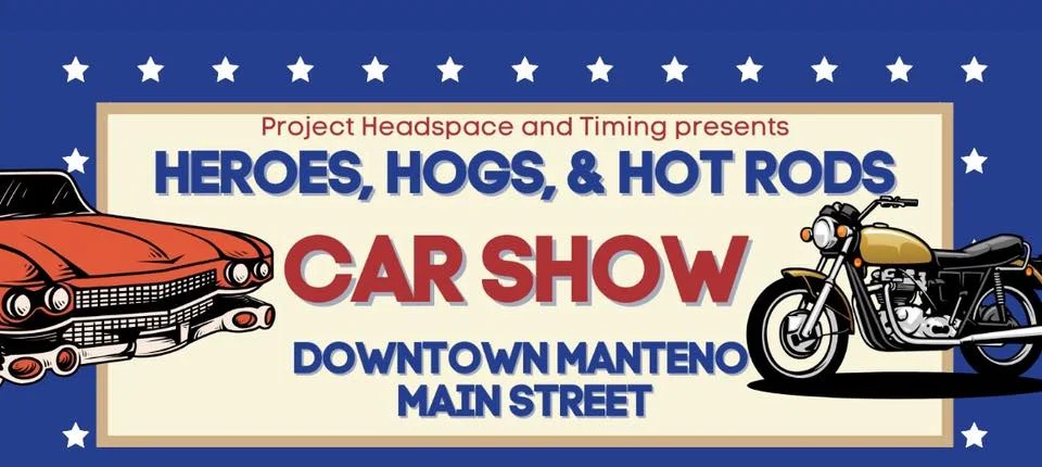 Heroes, hogs & hot rods car show event