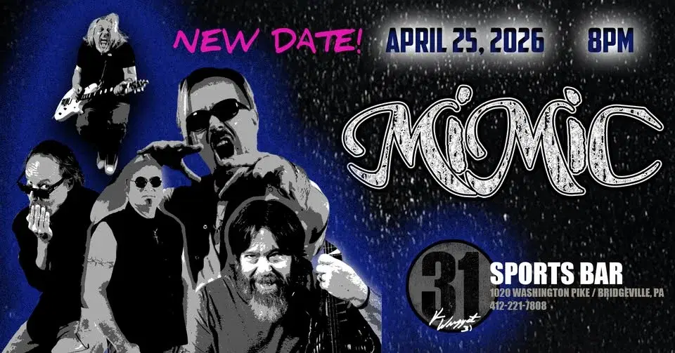 MiMiC returns to Bridgeville, PA!!! NEW DATE!!