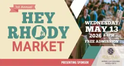 🎉 The First Annual Hey Rhody Market!