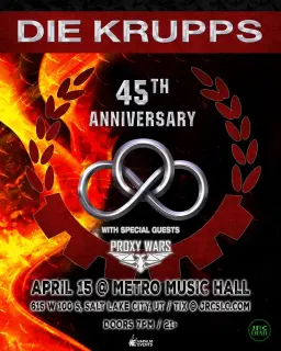DIE KRUPPS - 45th Anniversary Tour @ Metro Music Hall