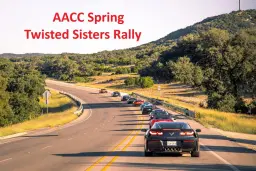 AACC Spring Twisted Sister Rally