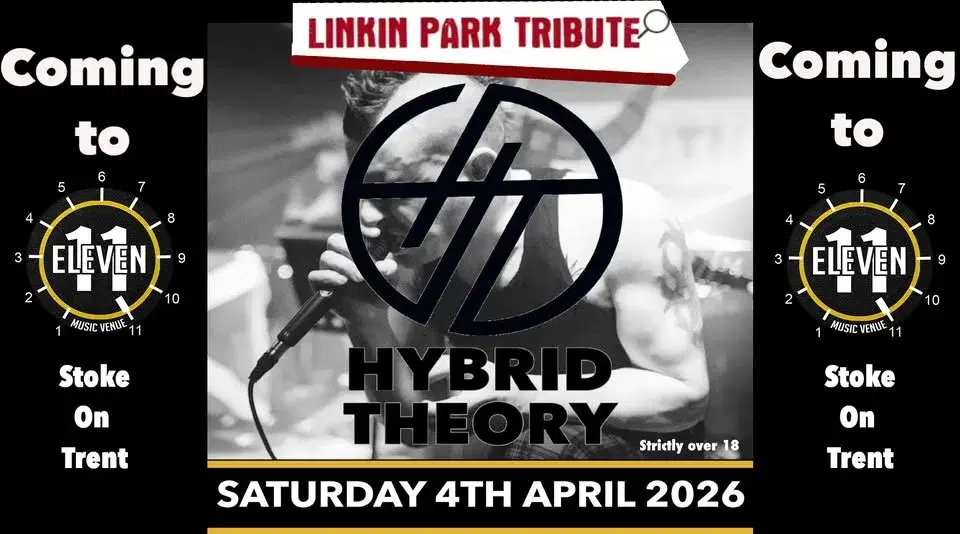 Hybrid Theory Linkin Park tribute band live Eleven Stoke