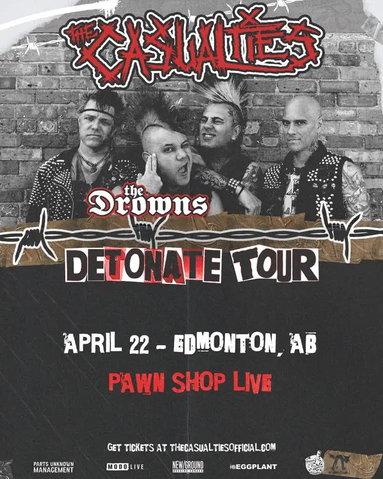 The Casualties - Edmonton