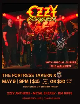 OZZY TRIBUTE @ THE FORT