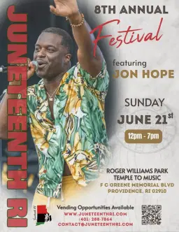 8th Annual Juneteenth RI Festival 2026