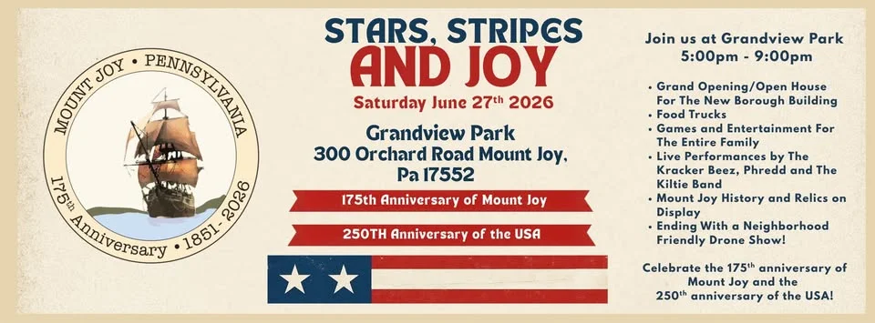 Stars, Stripes and Joy (175th Mount Joy Anniversary)