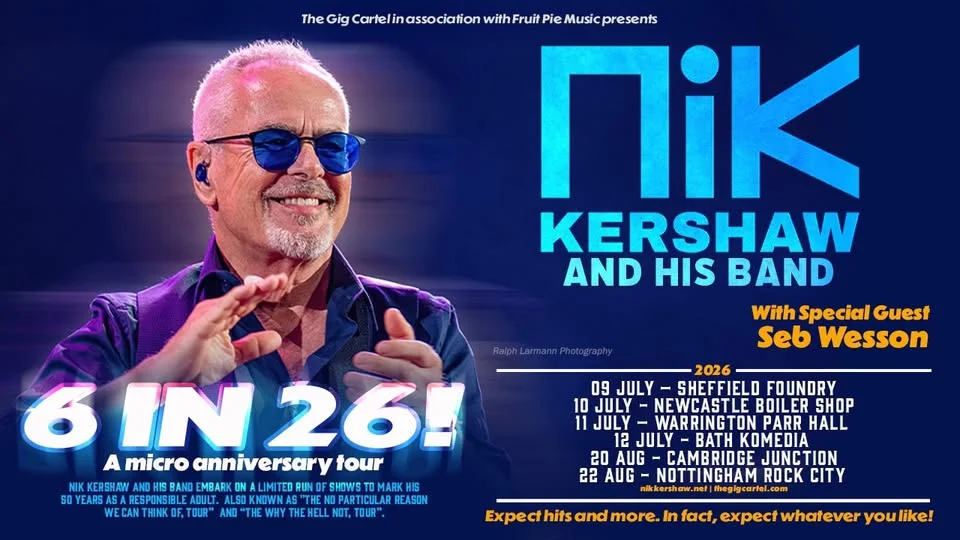 Nik Kershaw // Newcastle Boiler Shop