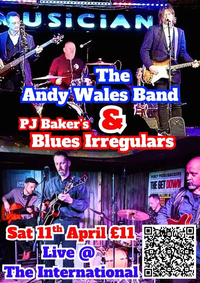The Andy Wales Band & PJ Baker's Blues Irregulars