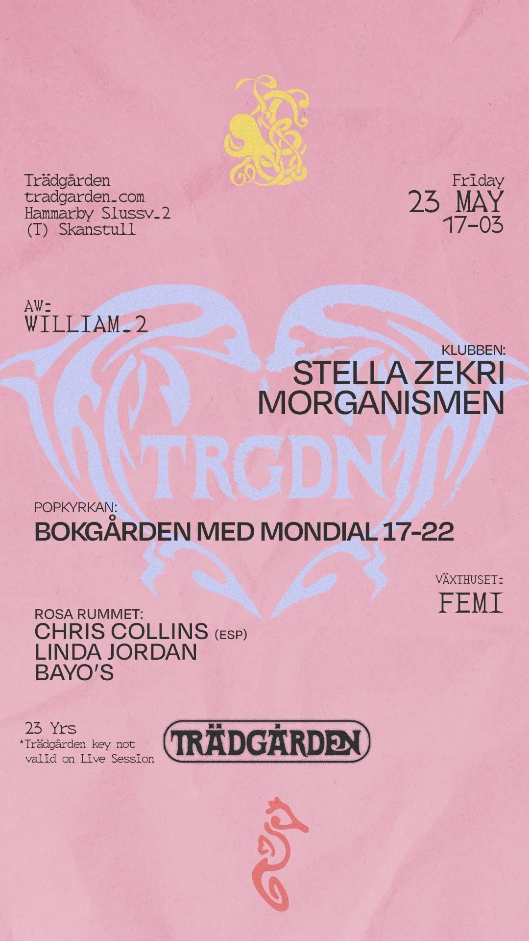 TrÀdgÄrden Fredag 23 Maj