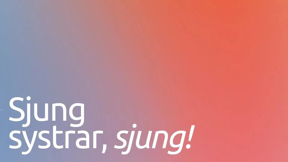 Sjung systrar, sjung! Gästspel Damkören SALT, UDK Discordia, Carolinae Röster, 8 mars kl 18.30