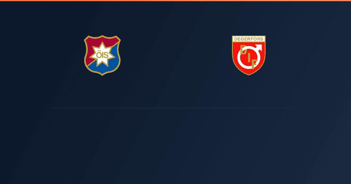 Örgryte vs Degerfors