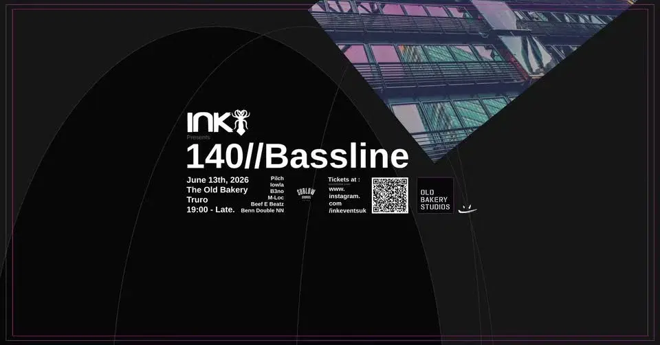 INK140//Baseline at The Old Bakery Studios, Truro