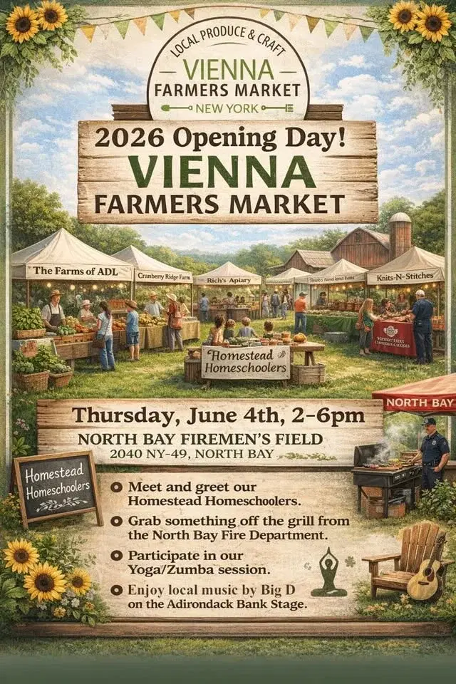 Opening Day of the Vienna Farmers Market!