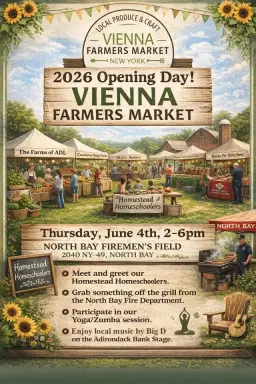 Opening Day of the Vienna Farmers Market!