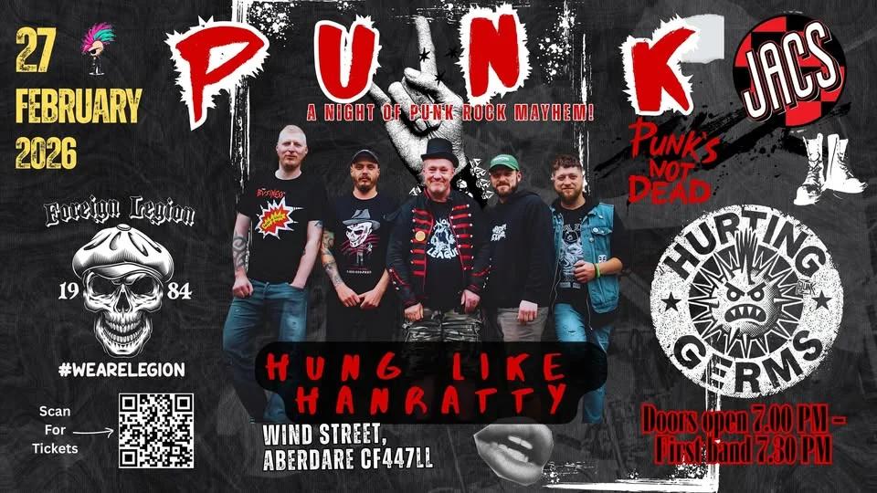 Hung Like Hanratty + Foreign Legion & Hurting Germs @ Jacs