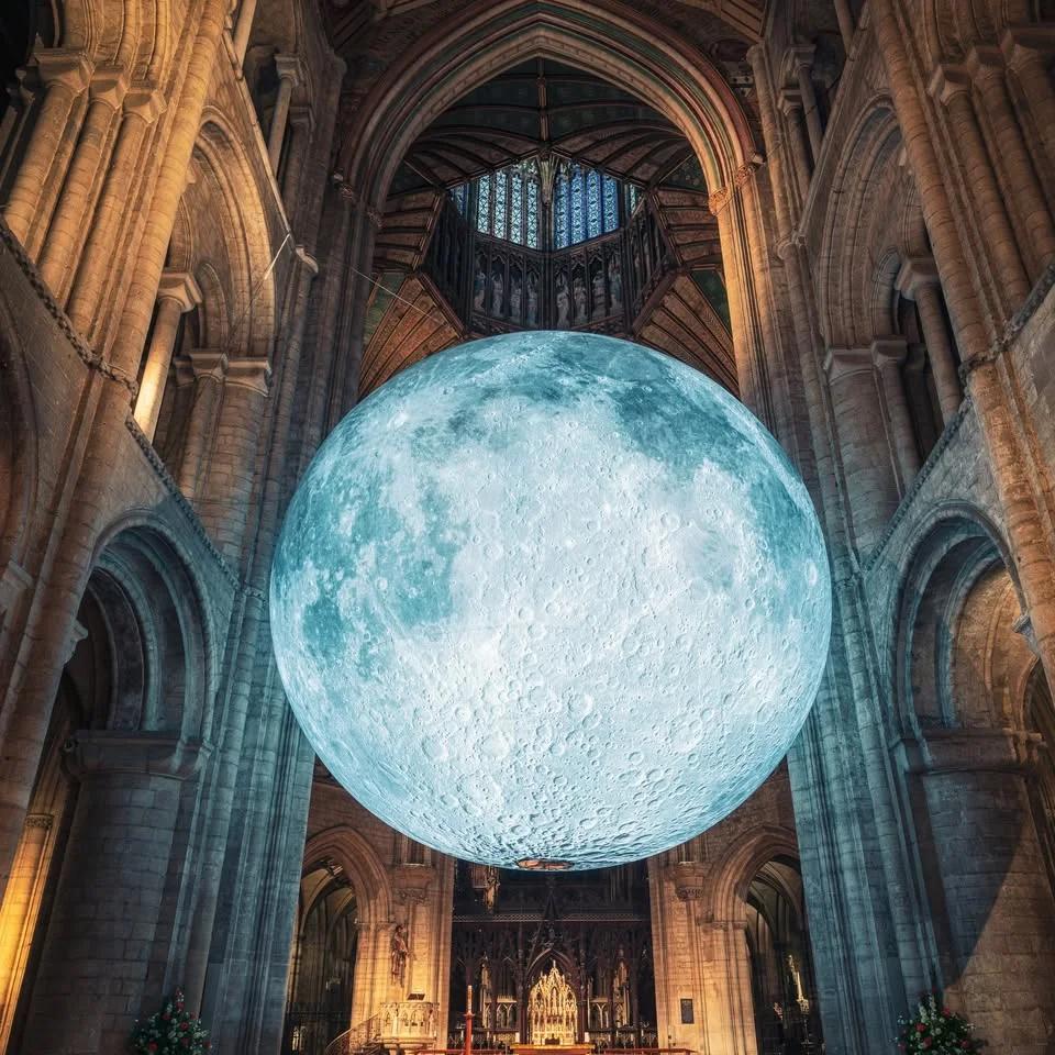 Museum of the Moon at Chester Cathedral
