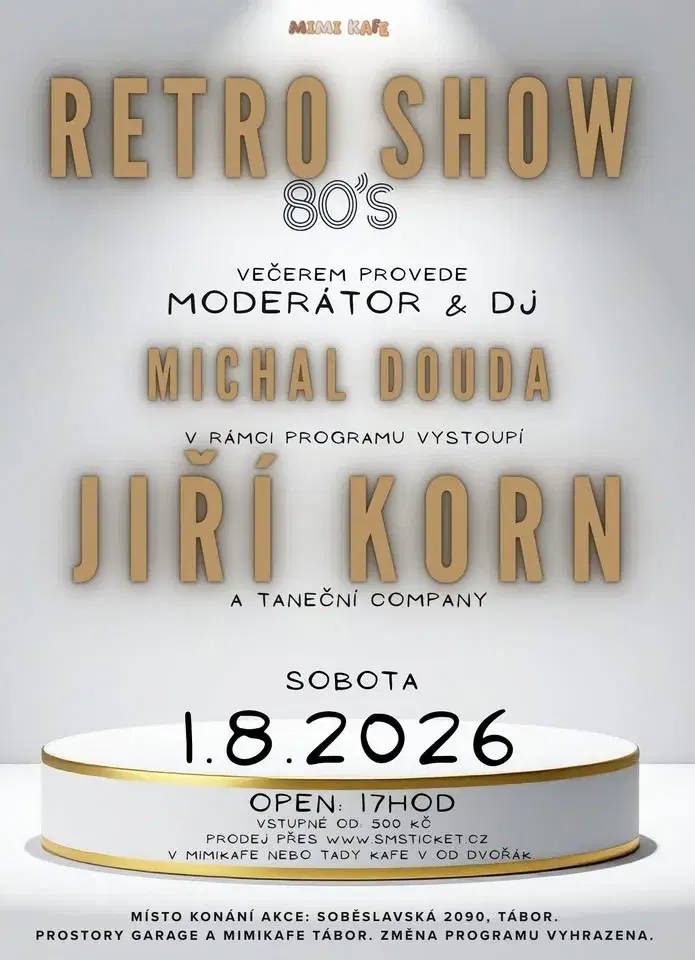 80tky - Jiří KORN v Táboře