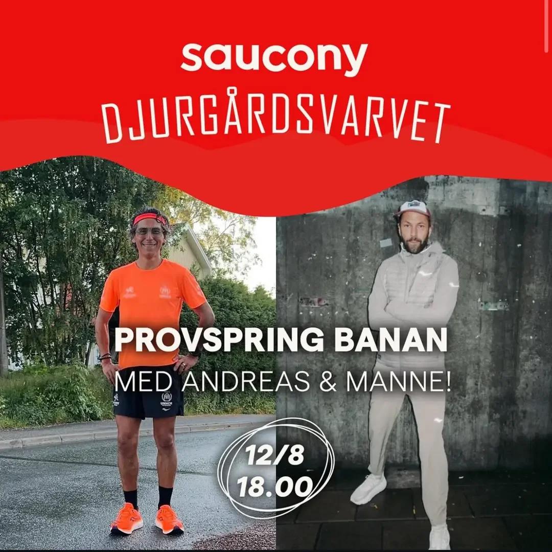 🏃♂️ Provlöpning Djurgårdsvarvet med Andreas & Manne 🏃♂️