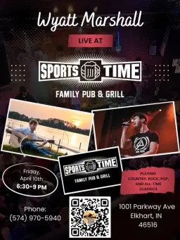 Wyatt Marshall does a kick-flip @ Sportstime