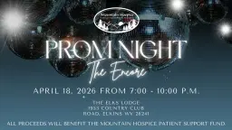 Mountain Hospice’s 1st Annual Prom Night: The Encore
