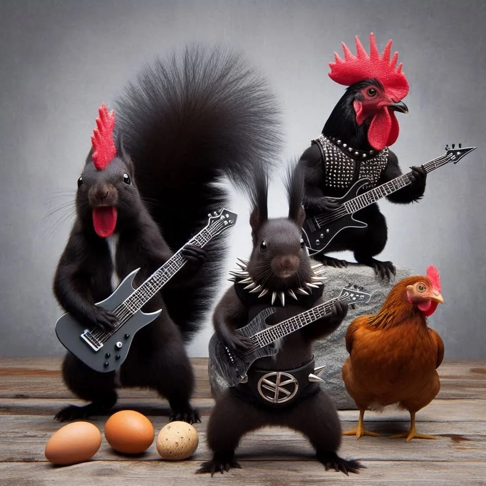 Black Squirrels @The Hen & Chickens