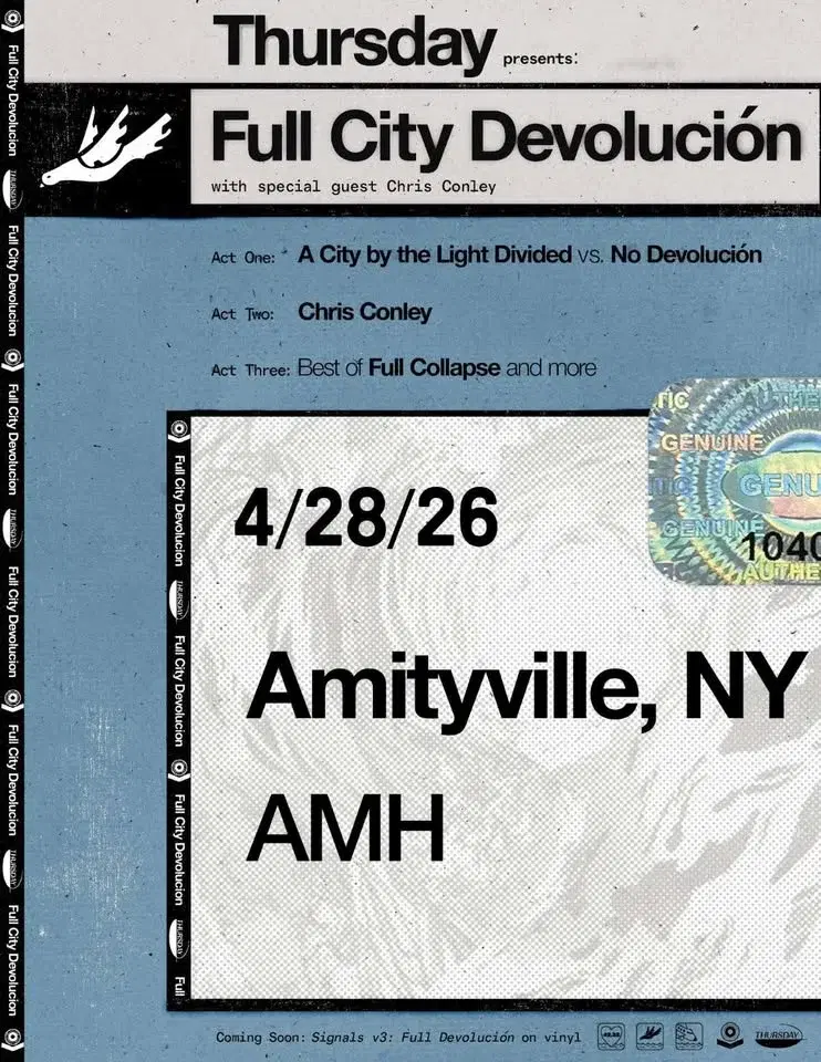 Thursday presents Full City Devolución @ AMH